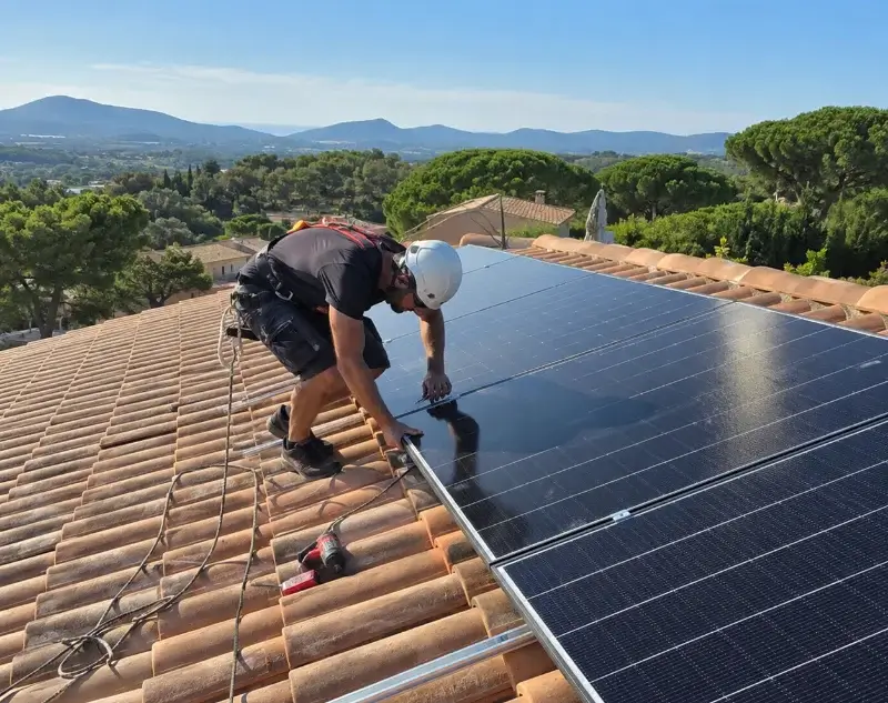 Installateur panneaux solaires Saint-Romain-au-Mont-d'Or — pose photovoltaïque sur toiture